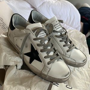 Authentic Golden Goose Superstar Sneakers for sale. Women’s size 39